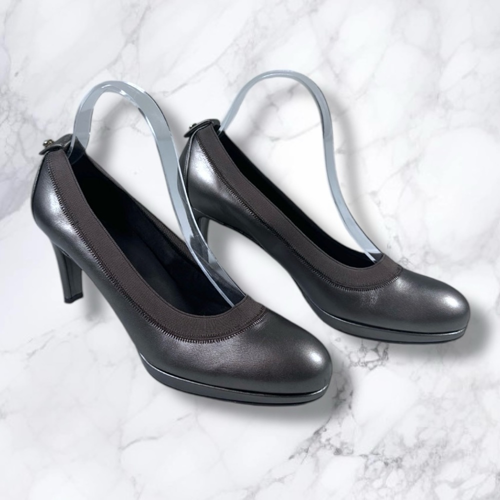 Stuart Weitzman Forsure Leather Pump Heels
